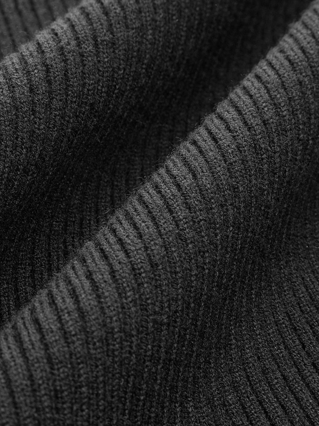 Kontrast Trim Seksi Örgü Üst