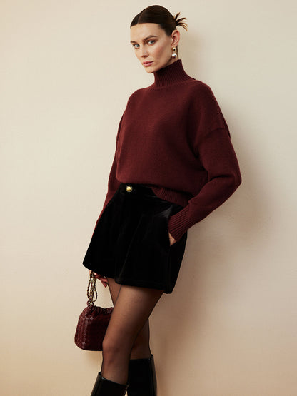 Şık Balıkçı Yakalı Sweatshirt