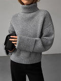 Stil Oversize Boğazlı Kazak