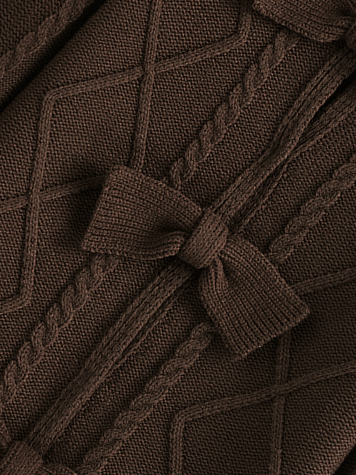 Fiyonklu Ön Kablo Örgü Üst