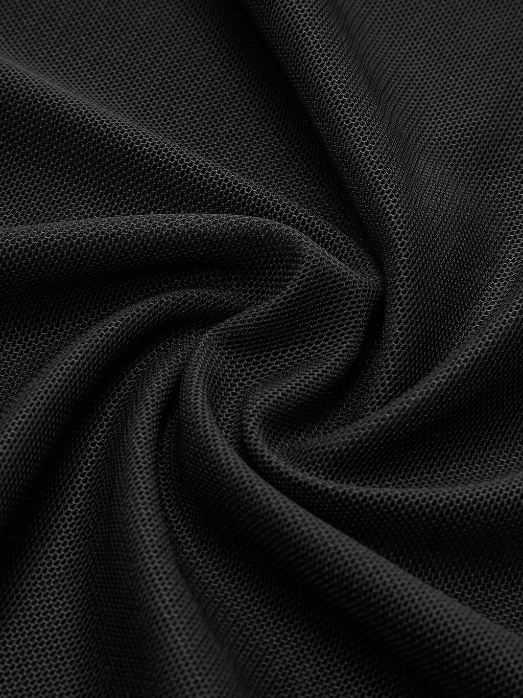 Balıkçı Yaka Baskılı File Elbise