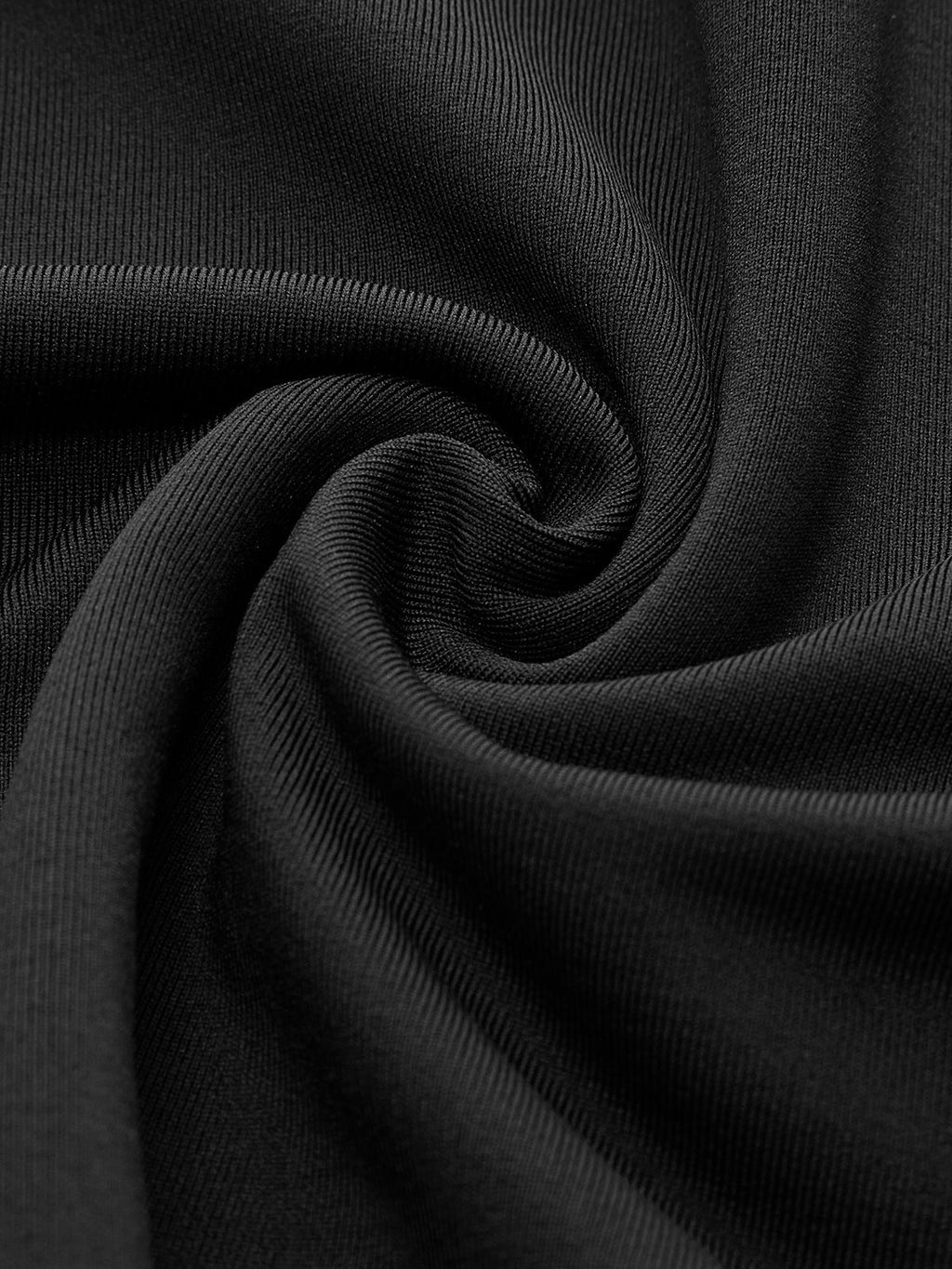 Dik Yaka Pileli Yırtmaçlı Jersey Elbise