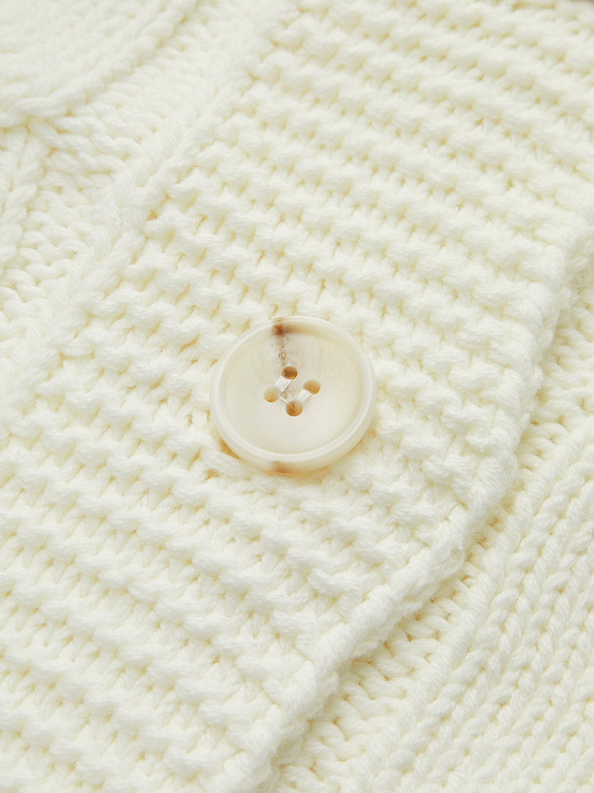 Büyük Boy Kablo Örgü Dış Giyim