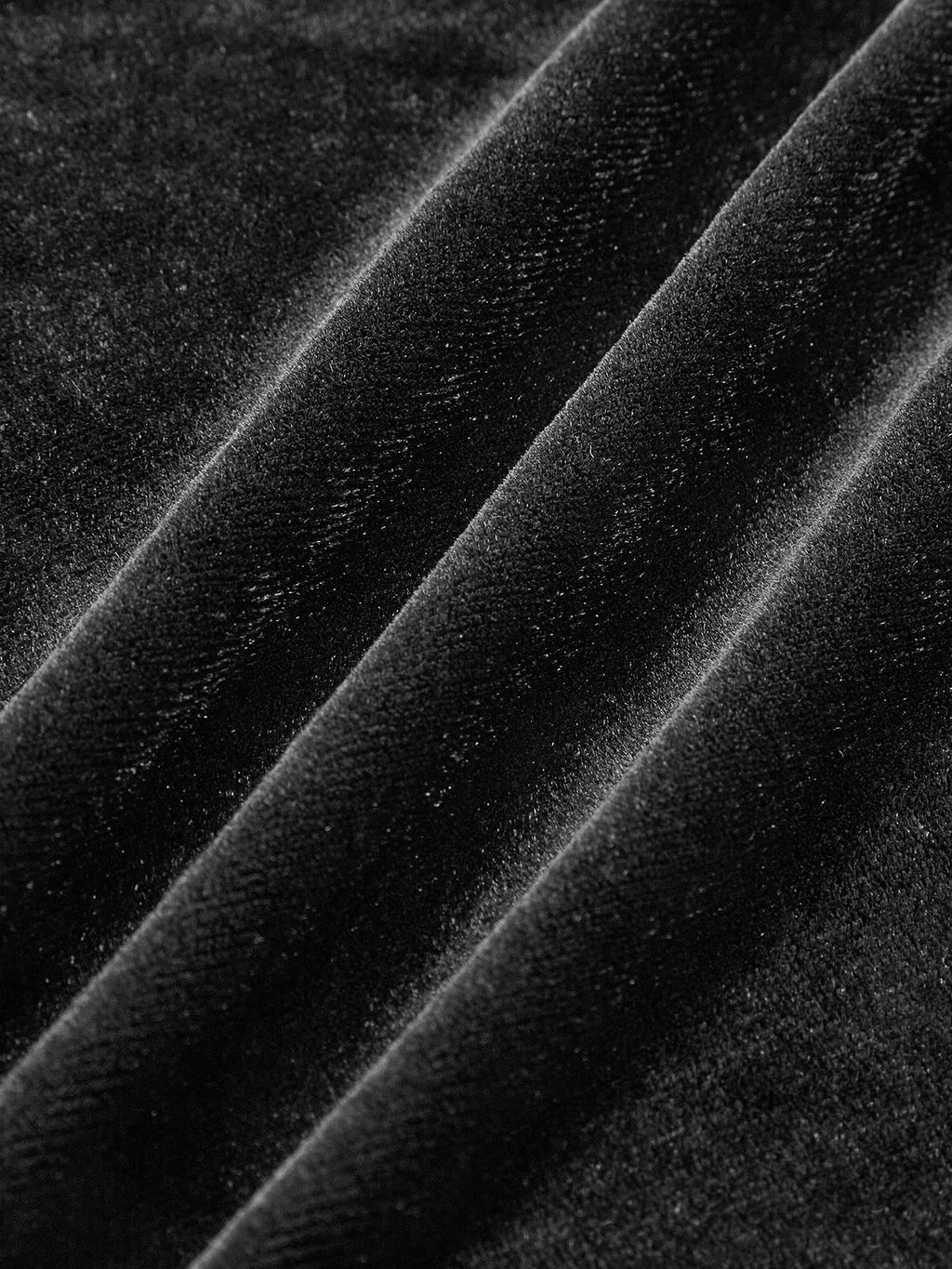 Kısa Kollu Kadife İnce Elbise