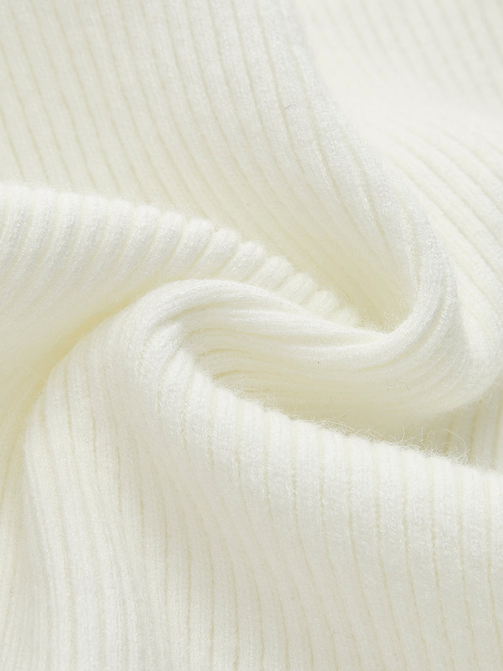 Düz Asimetrik Göğüslü Kazak