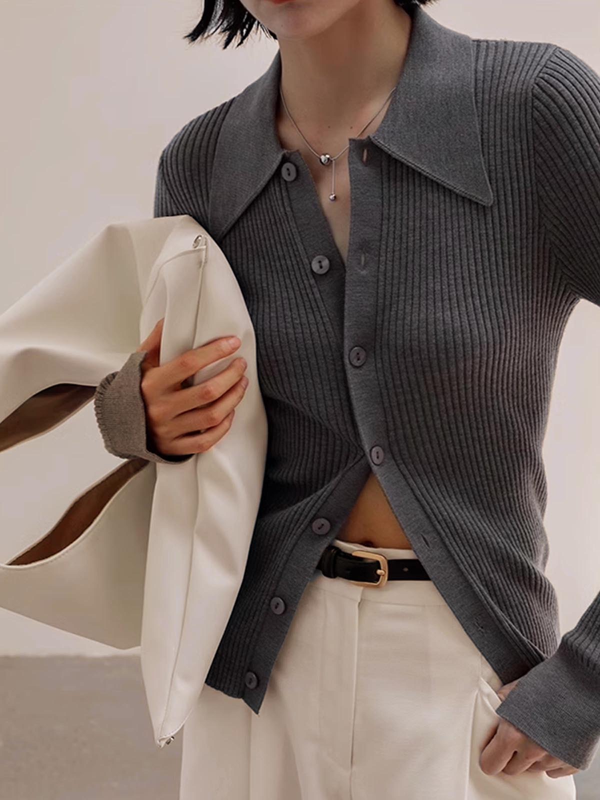 Ribana Yaka İnce Hırka