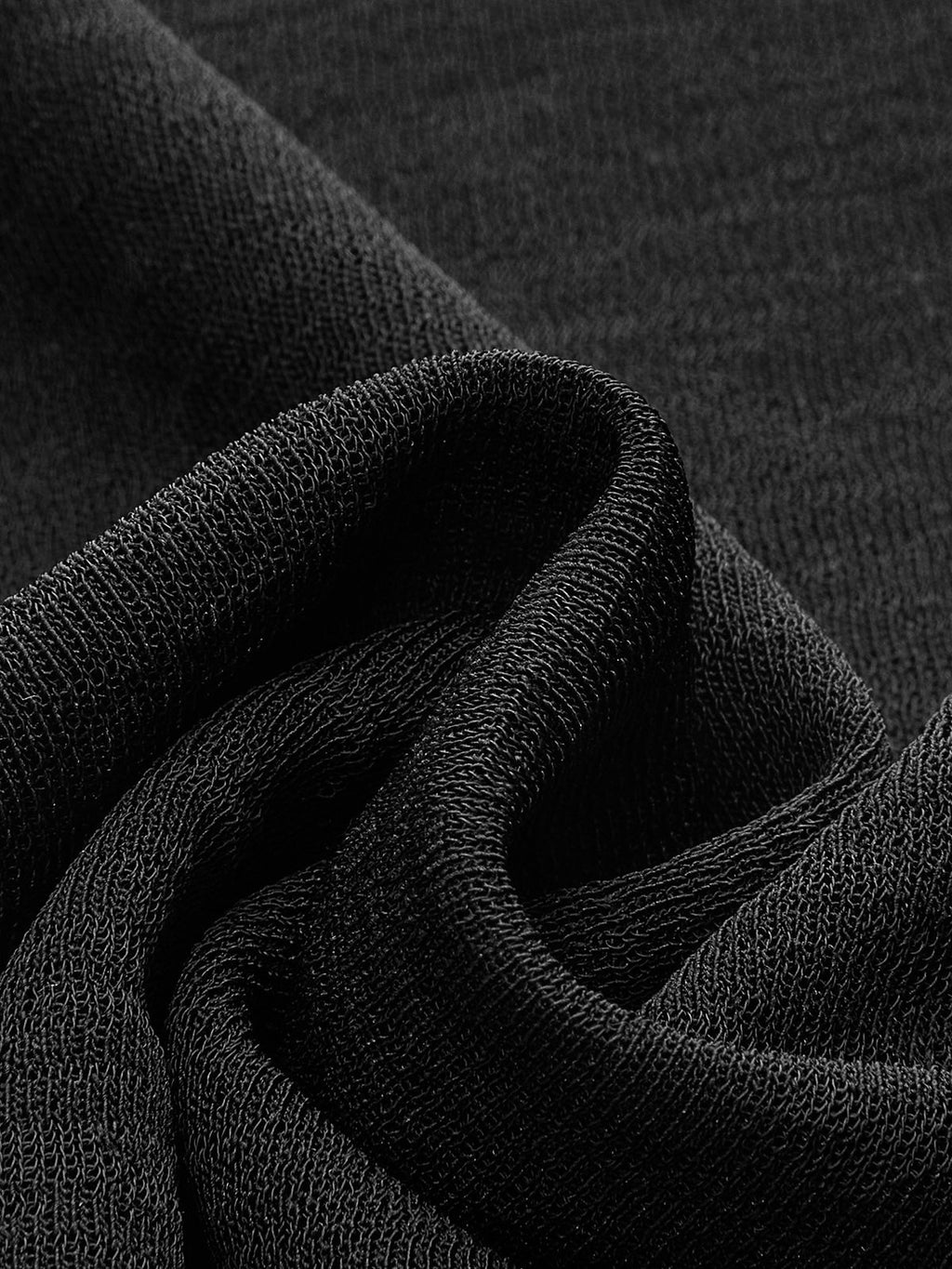 Düz Yaka Şeffaf Panel Jersey Üst