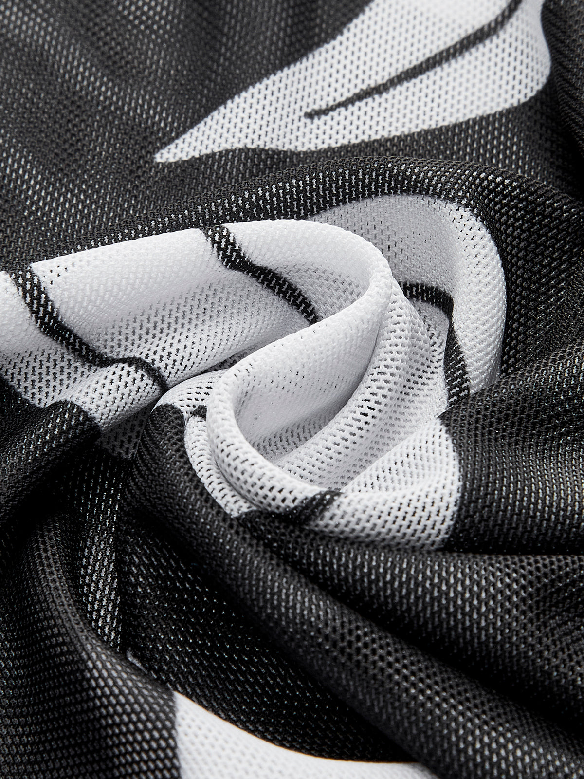 Şeffaf Baskılı File Plaj Örtüsü Etek