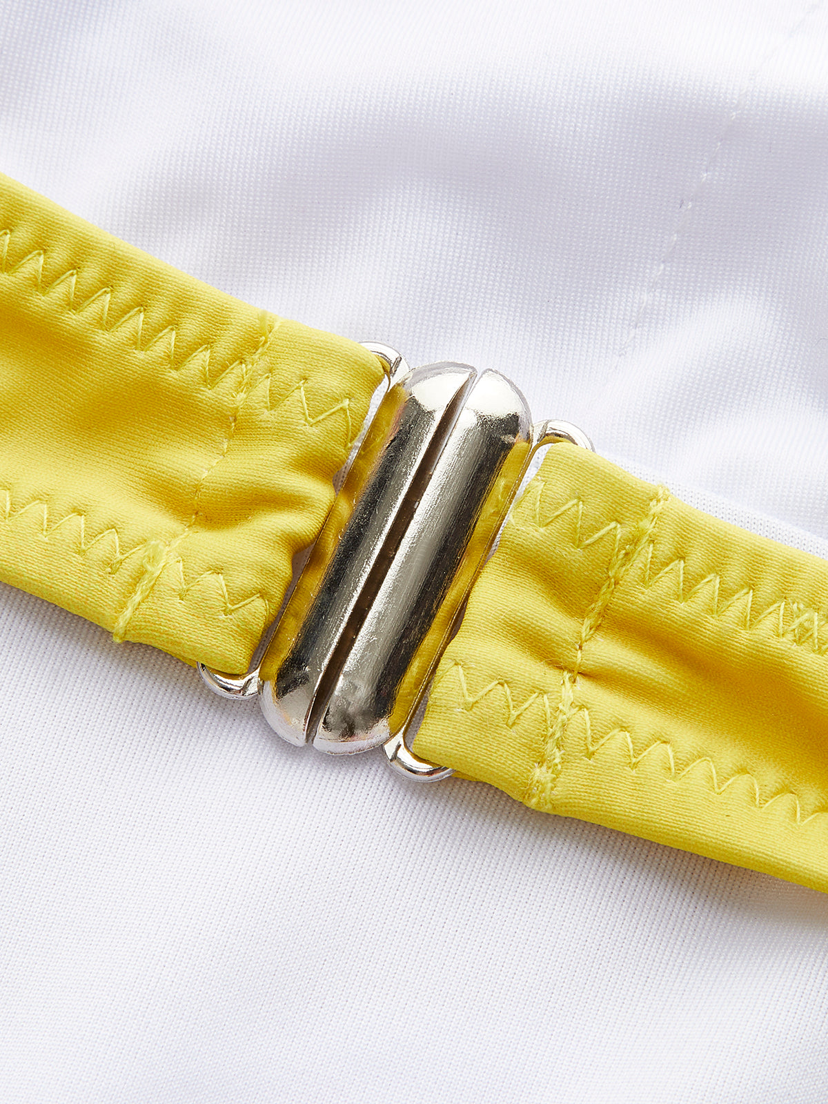 Jersey Cut-Out Çiçekli Tek Parça Mayo