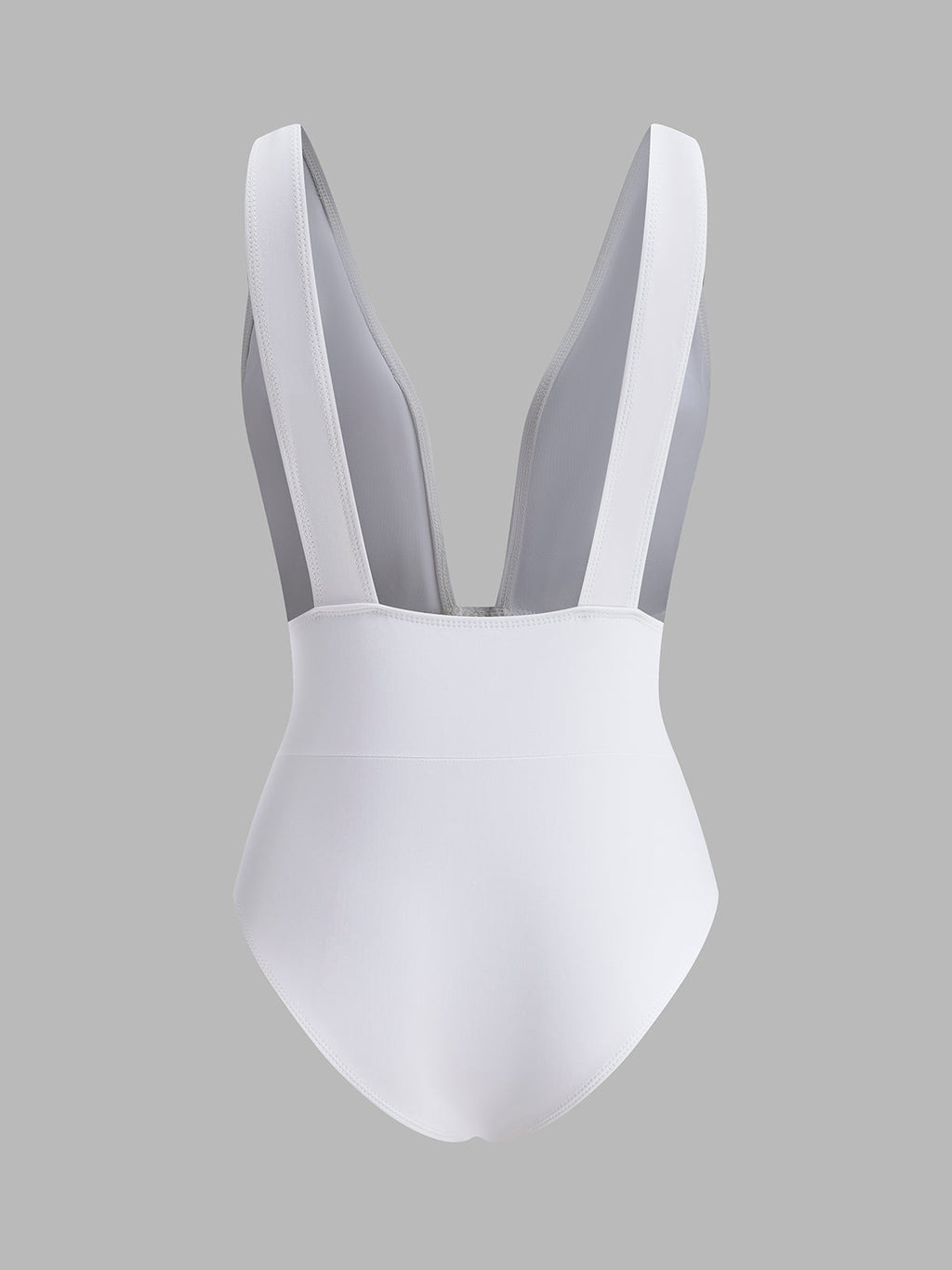 Derin V Kesim Tek Parça Mayo