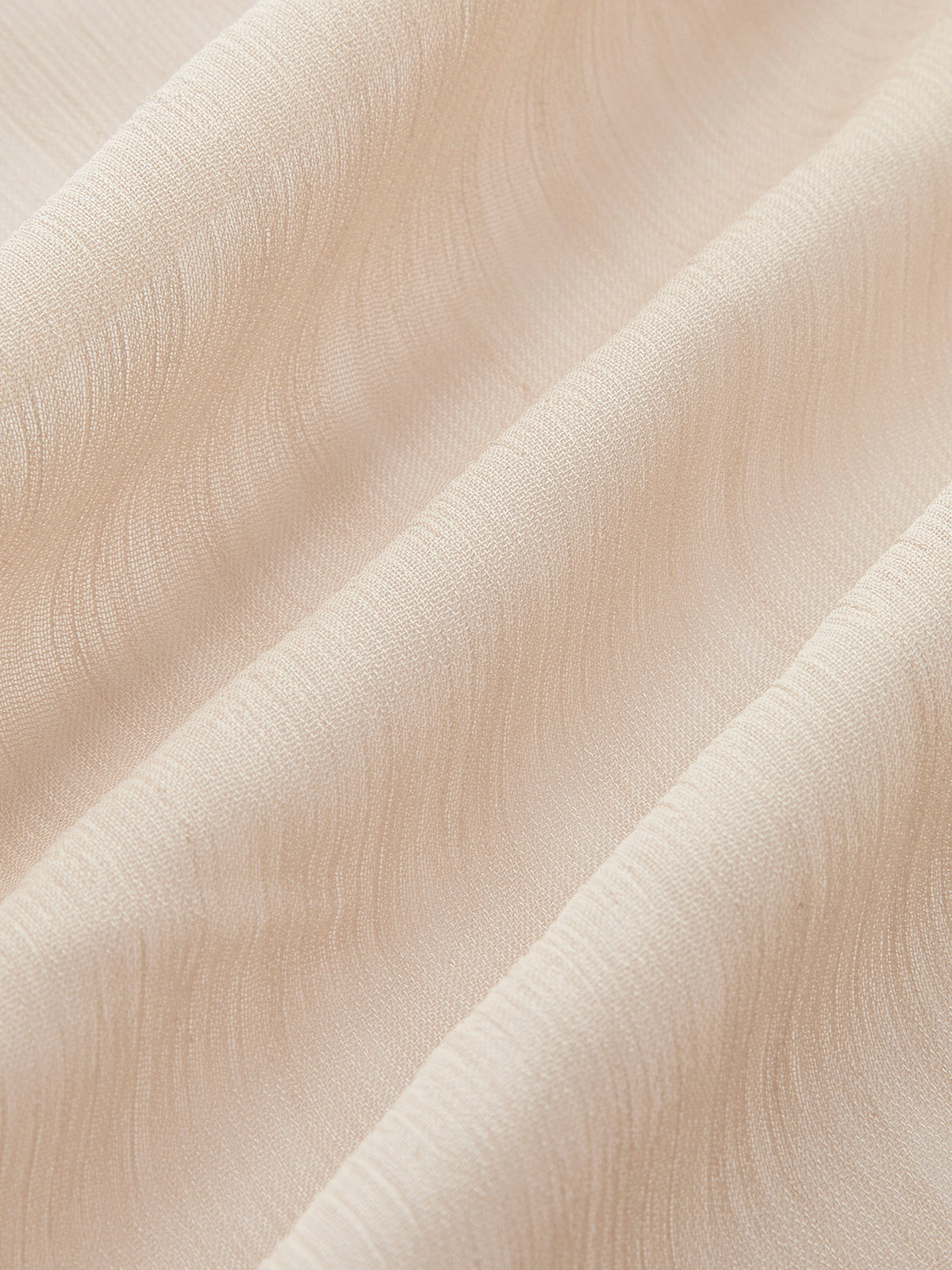 Yarı Şeffaf Şifon Volanlı Sırtı Açık Üst