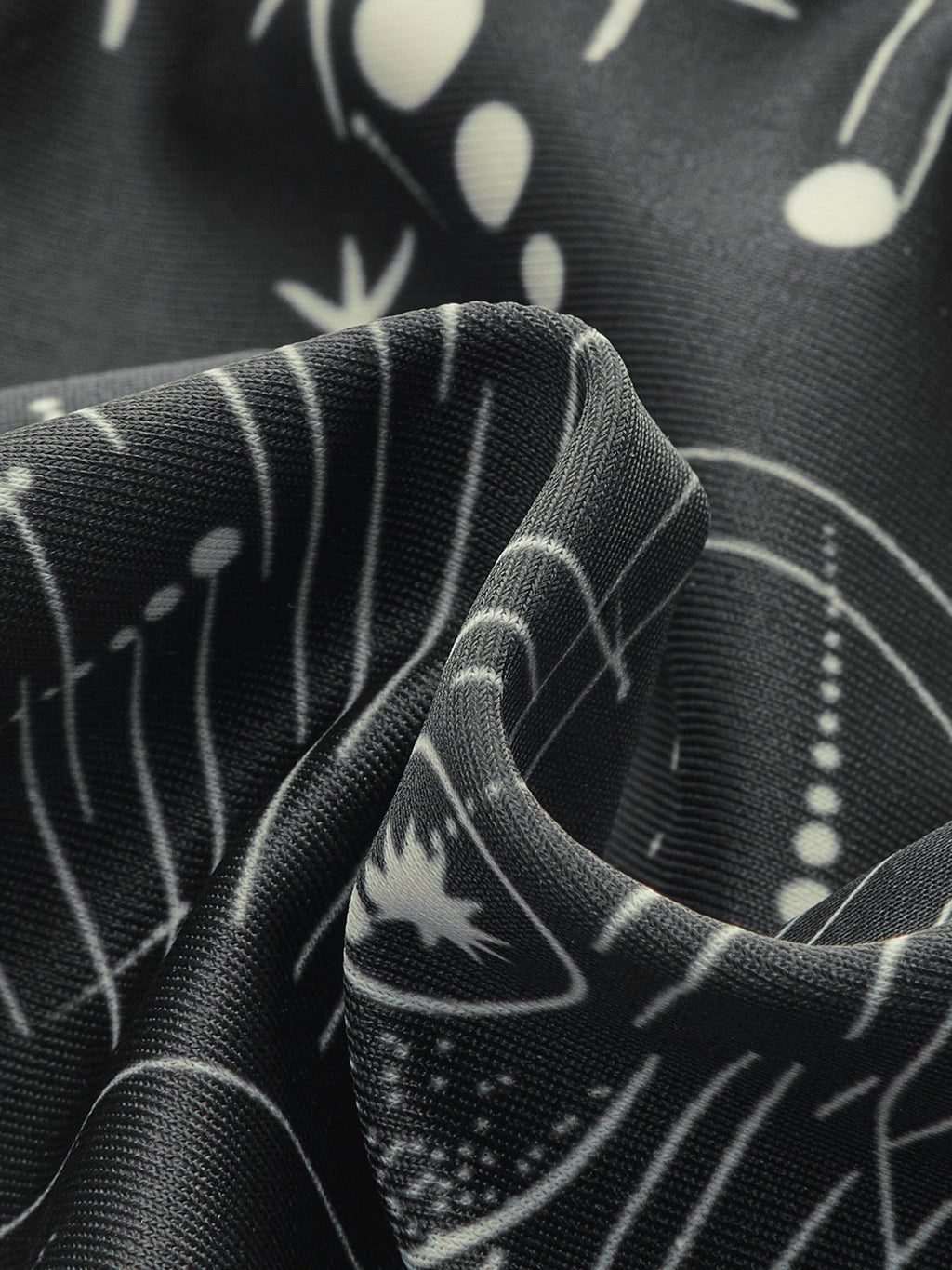 Astroloji Baskılı Halter Bikini Takımı