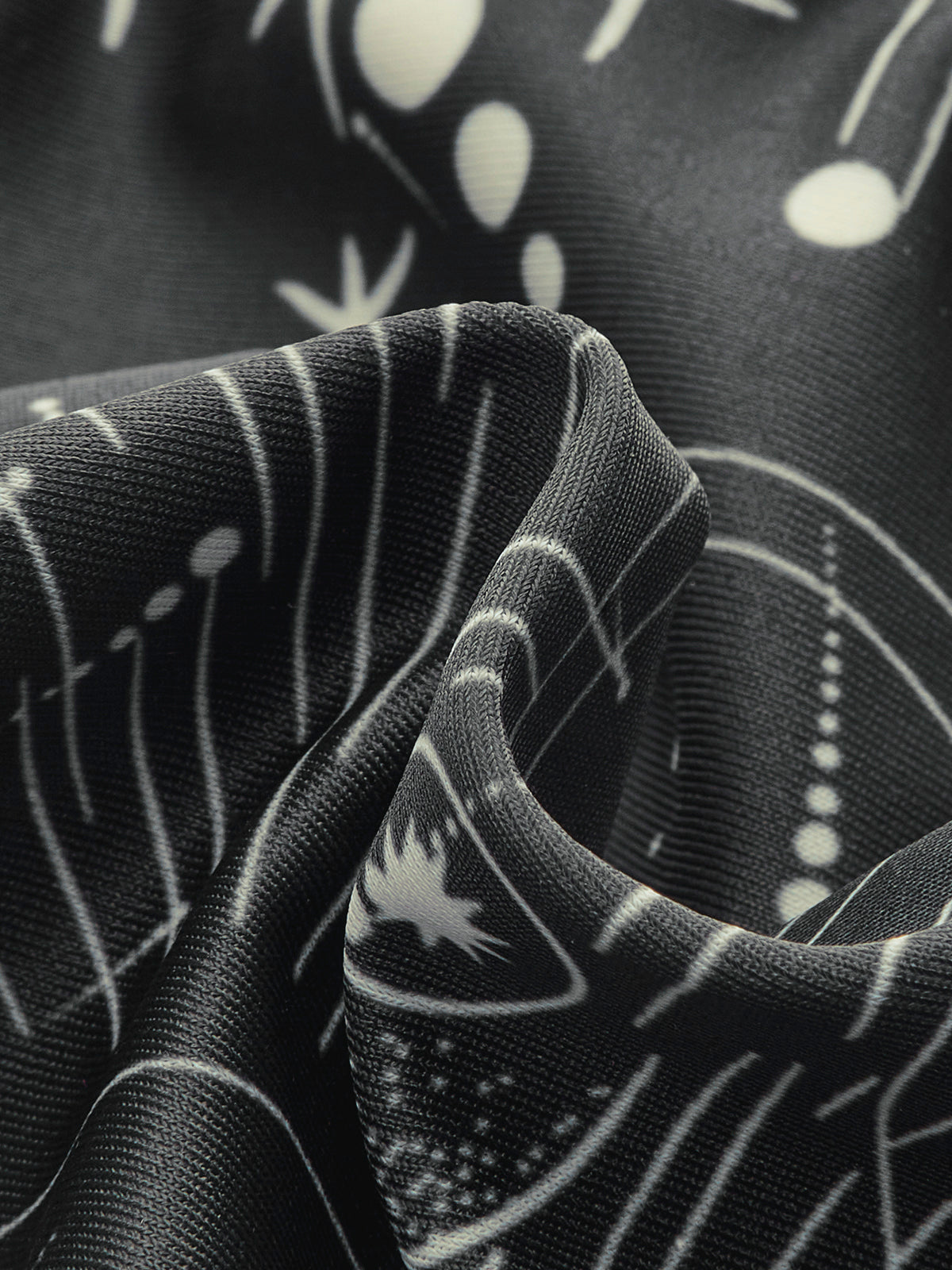 Astroloji Baskılı Halter Bikini Takımı