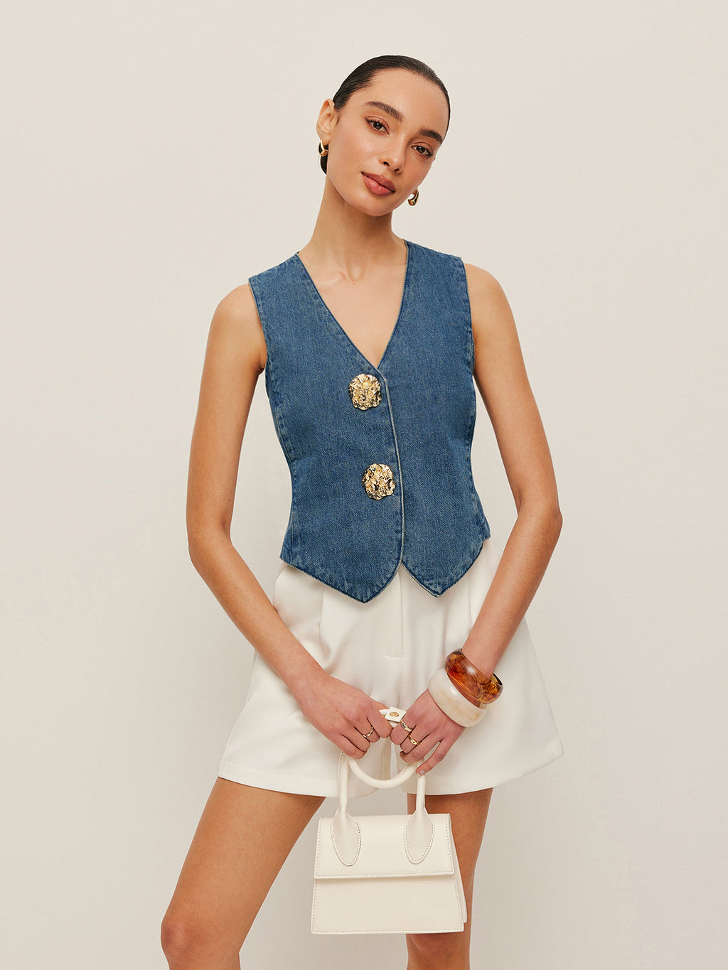 Terzi Dikim Kot Düğmeli Yelek