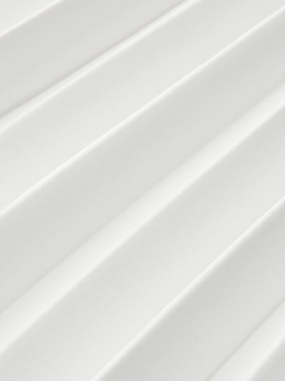 Choker Tasarım Pliseli Panel Elbise