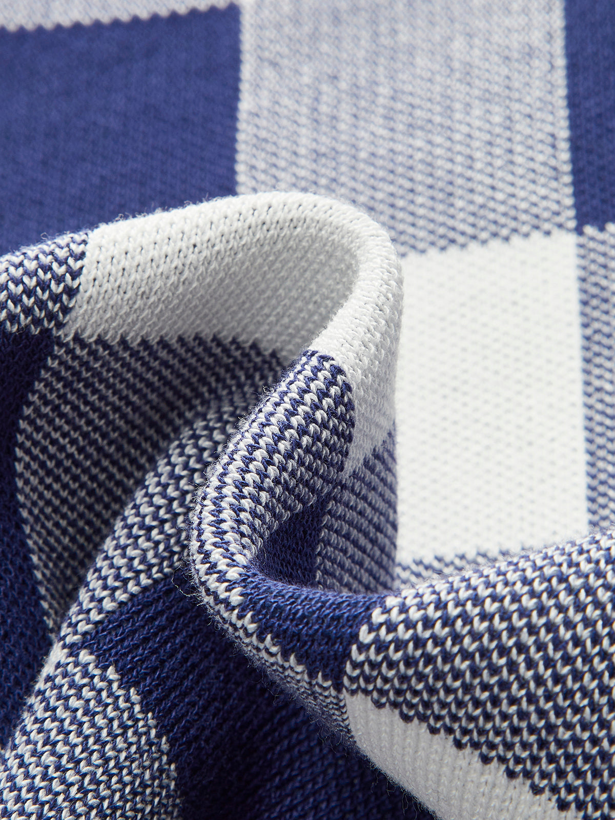 Dama Tahtası Kolsuz Örgü Şort Takımı