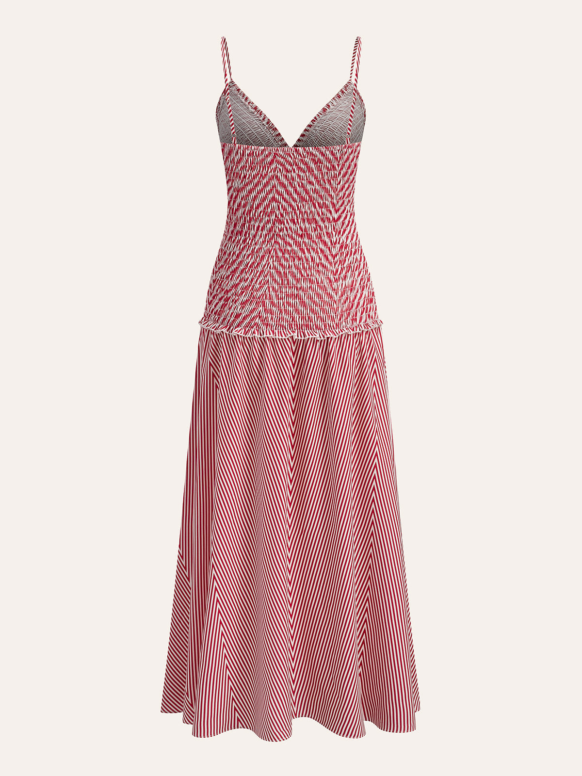 Büzgülü V Yaka Kolsuz Pileli Elbise