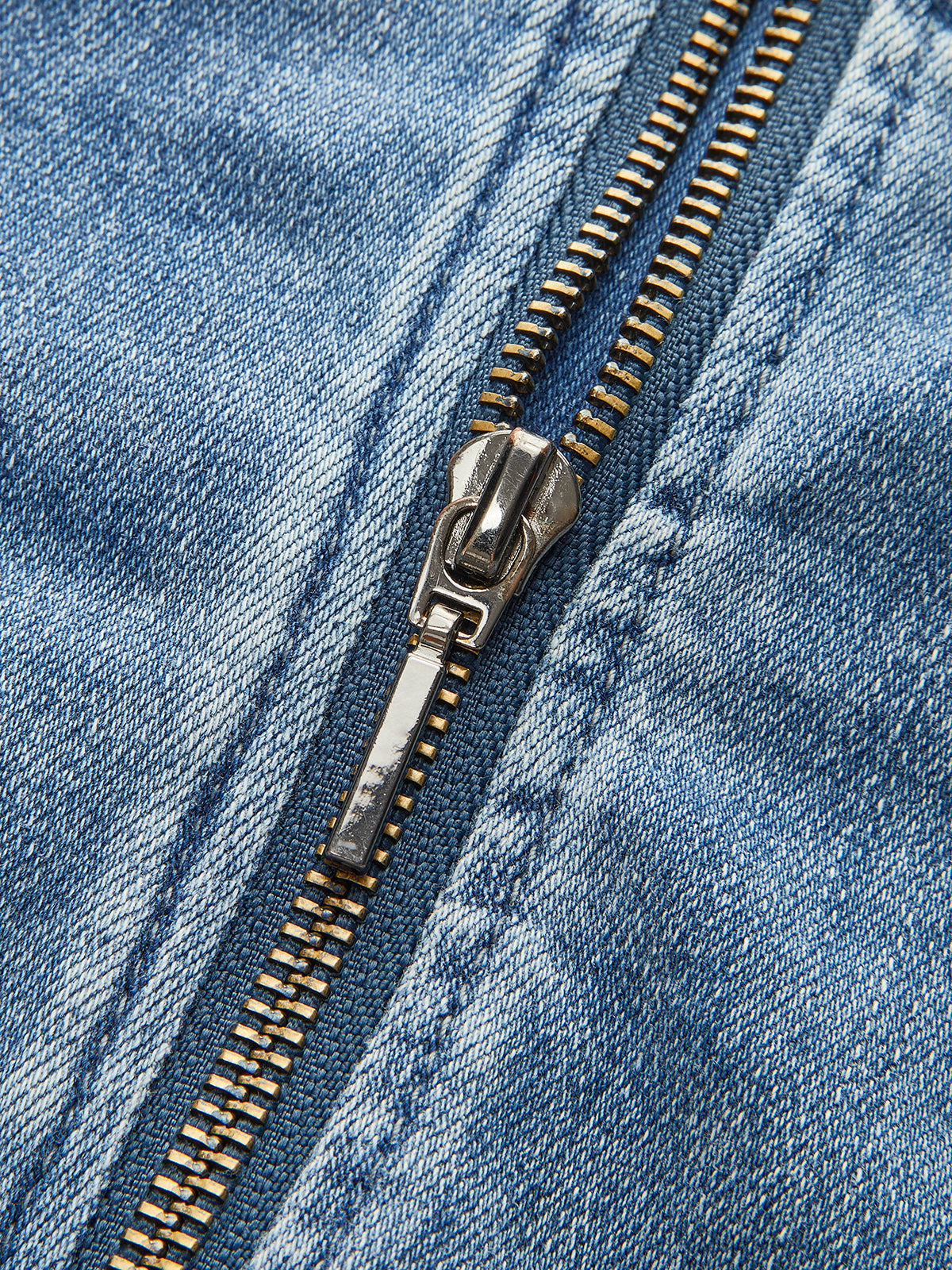 Asimetrik Pileli Kot Askısız Üst