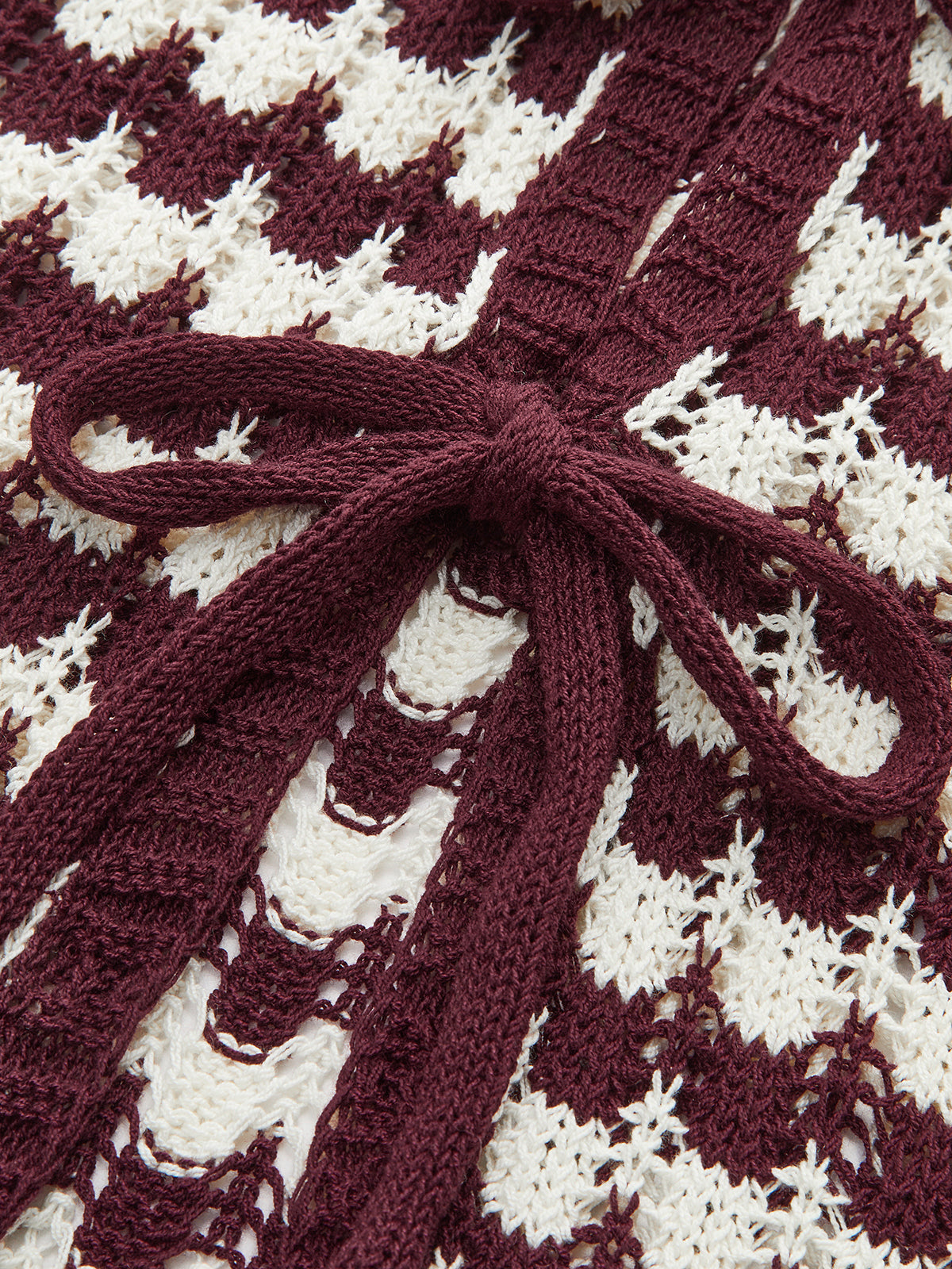 Kontrast Papyon Örgü Üst