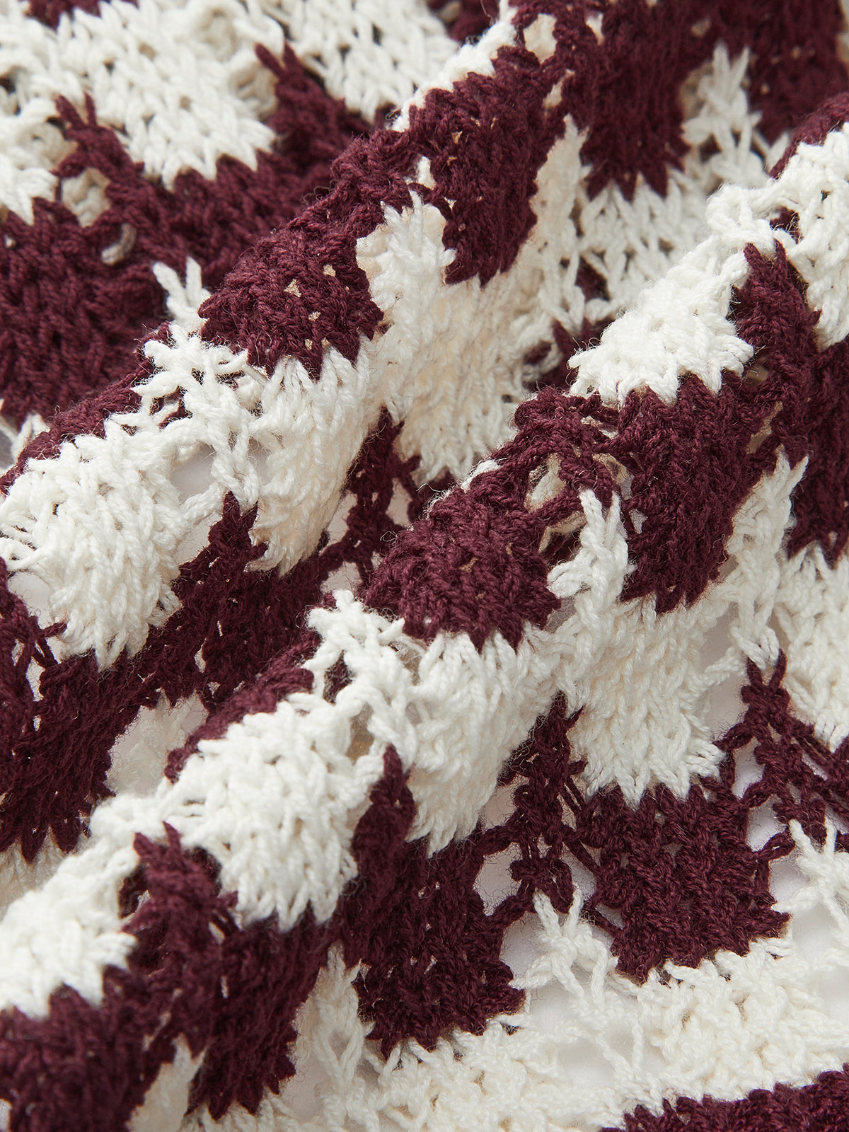 Kontrast Papyon Örgü Üst