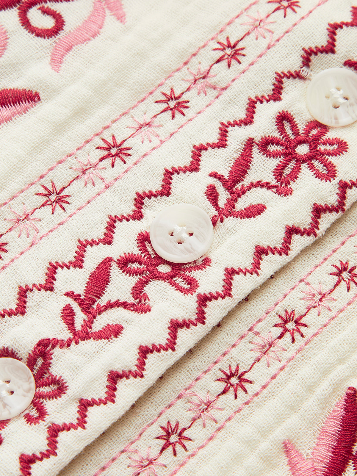 Boho Desenli Yelek Kemerli Sırt