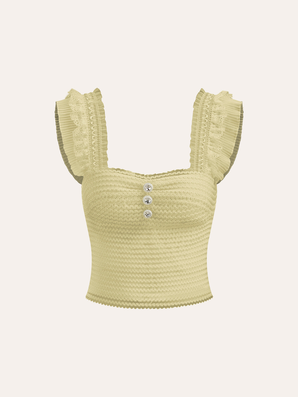 Fırfırlı Askılı Düğmeli Smokin Üst