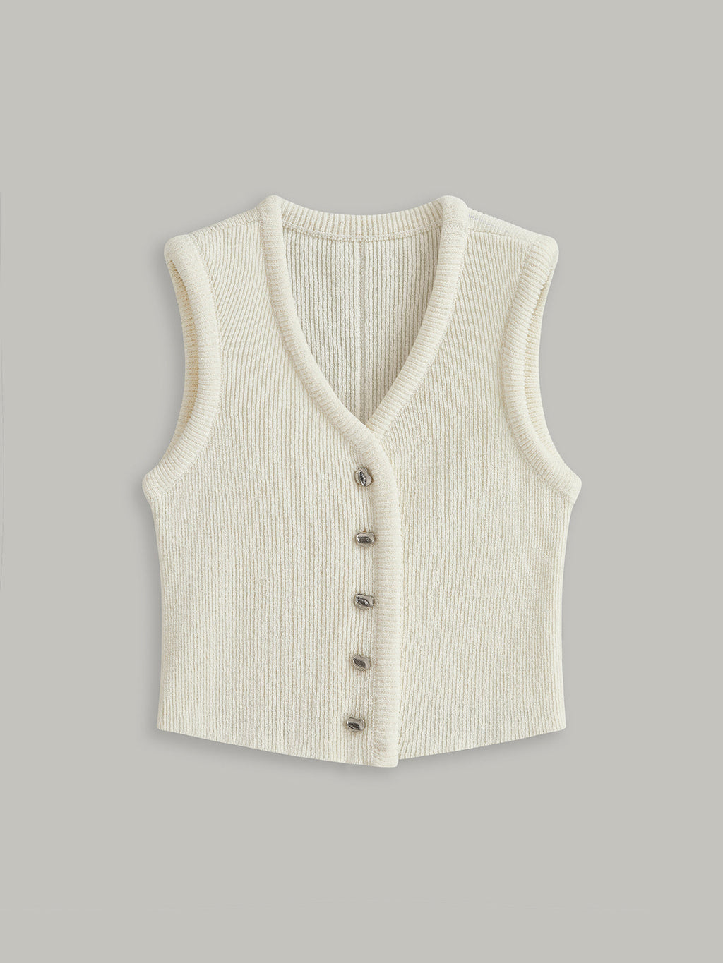 Önü Düğmeli Kazak Yelek