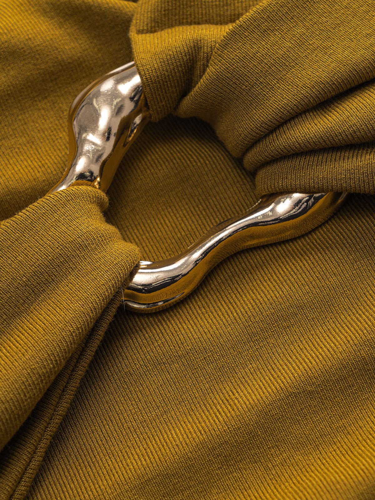 Twist Ön Tek Omuzlu Üst