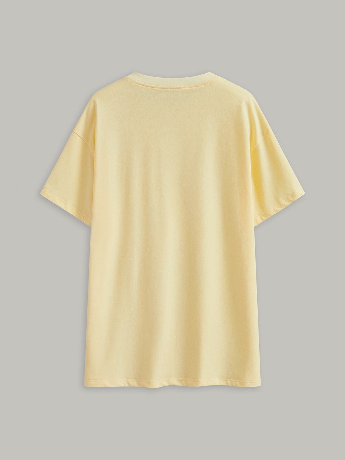 Pamuklu Baskılı Büyük Boy Tişört