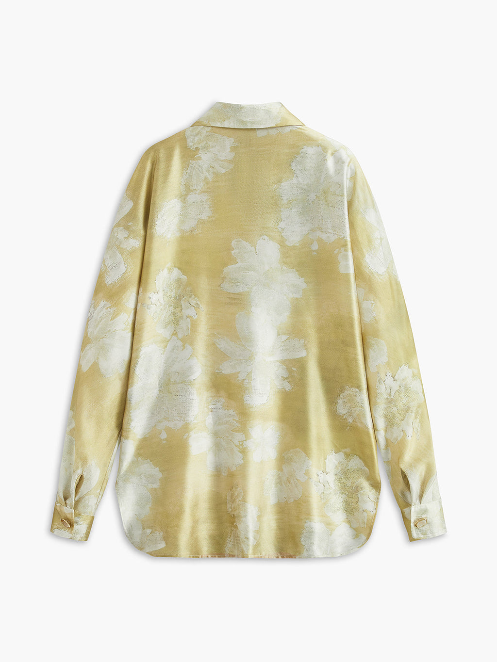 Romance Çiçek Desenli Yaka Gömlek