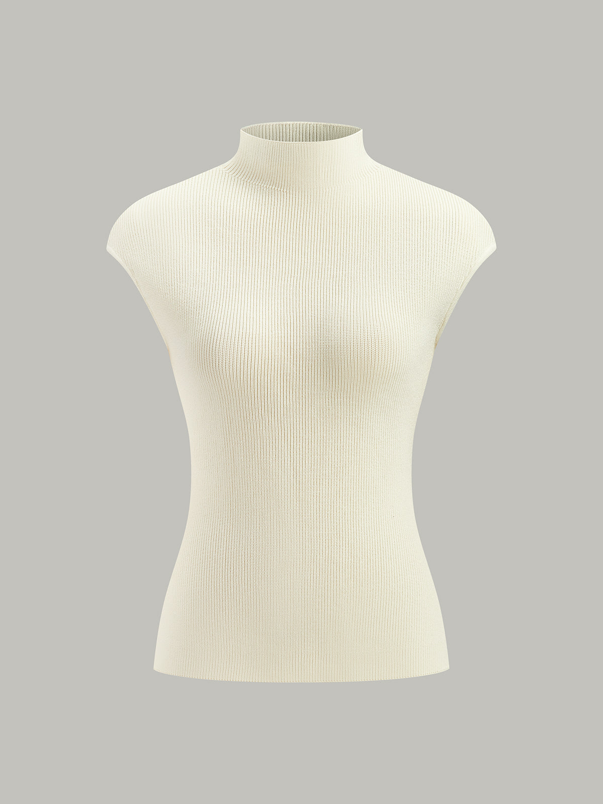 Sırtı Açık Yivli Örgü Üst