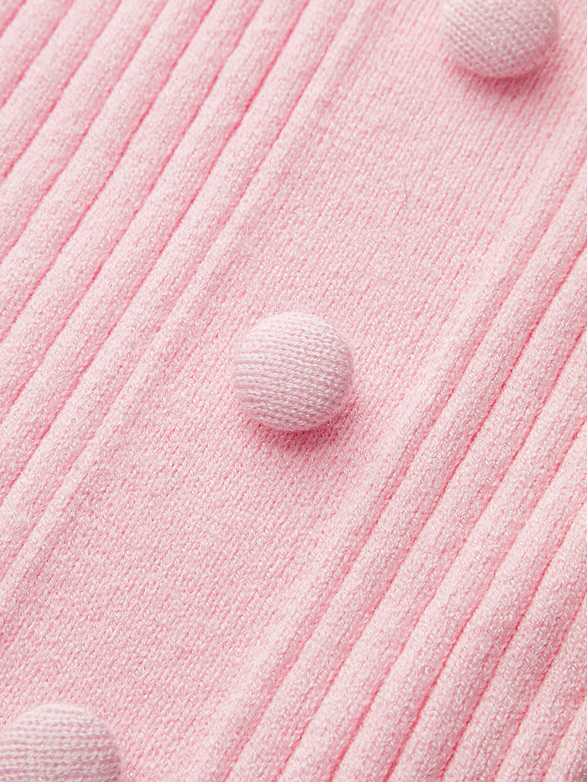 Asimetrik Halter Düğmeli Örgü Üst