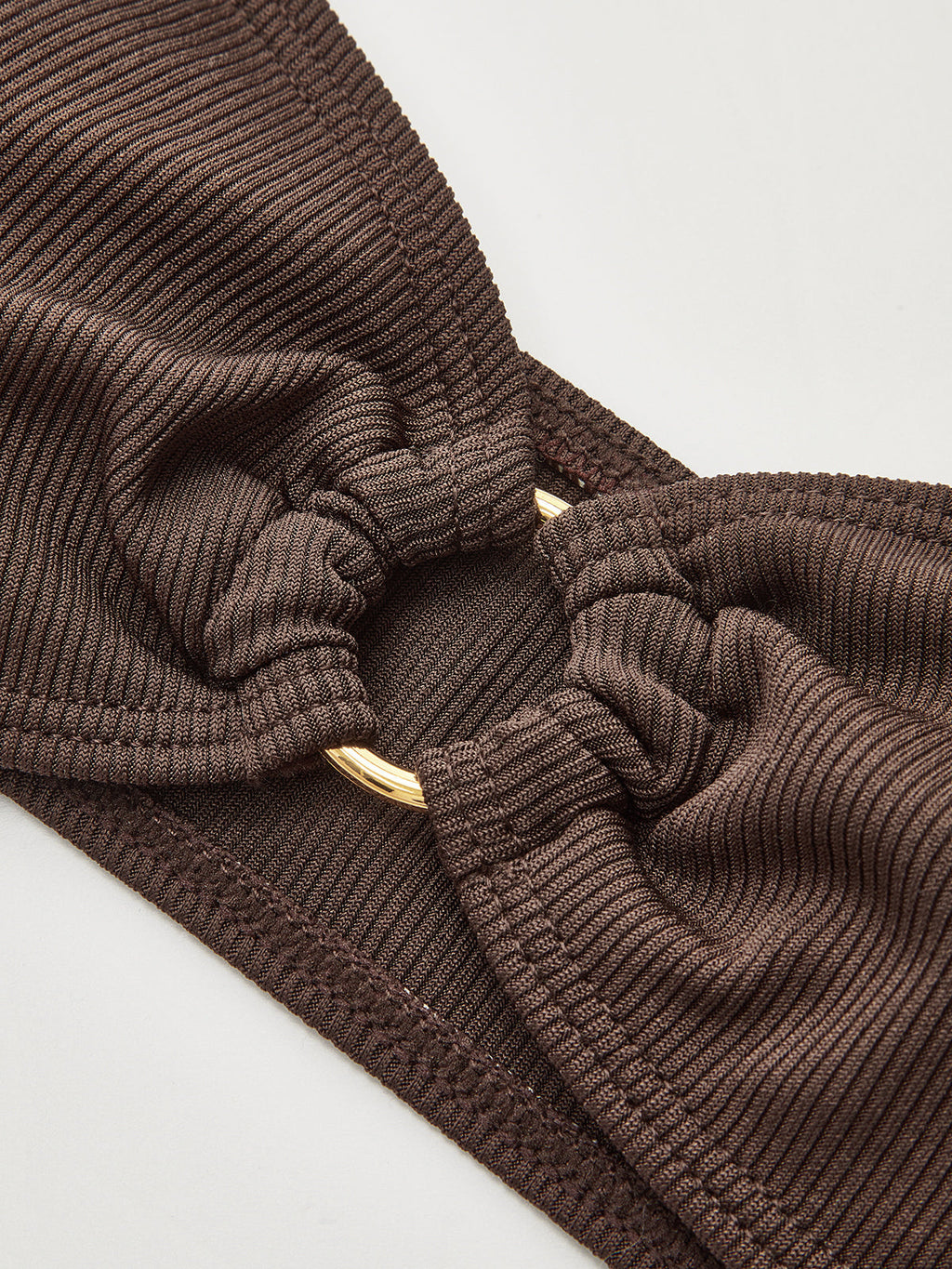 Halka Detaylı Halter Bikini Takımı