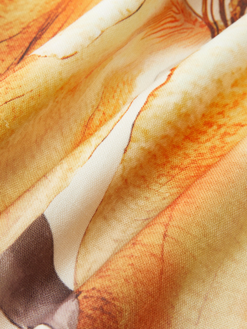 Çiçek Desenli Midi Elbise