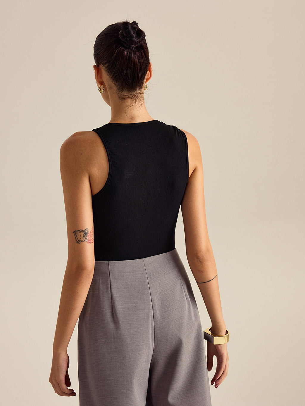 Metal Dekor Kolsuz Üst