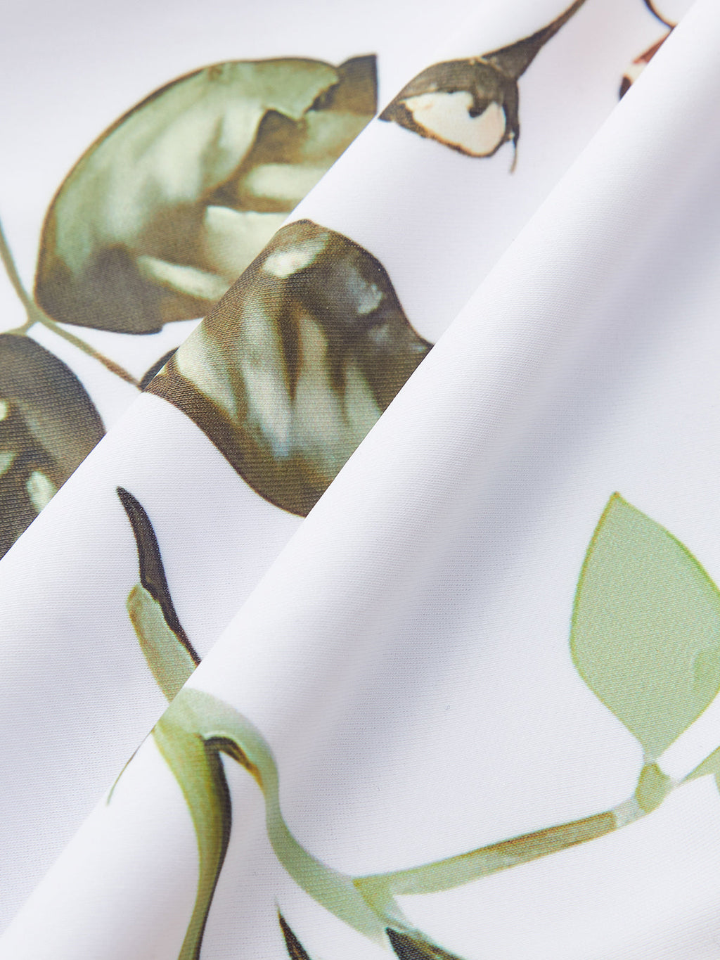 Çiçekli Halka Kesimli Tek Parça Mayo