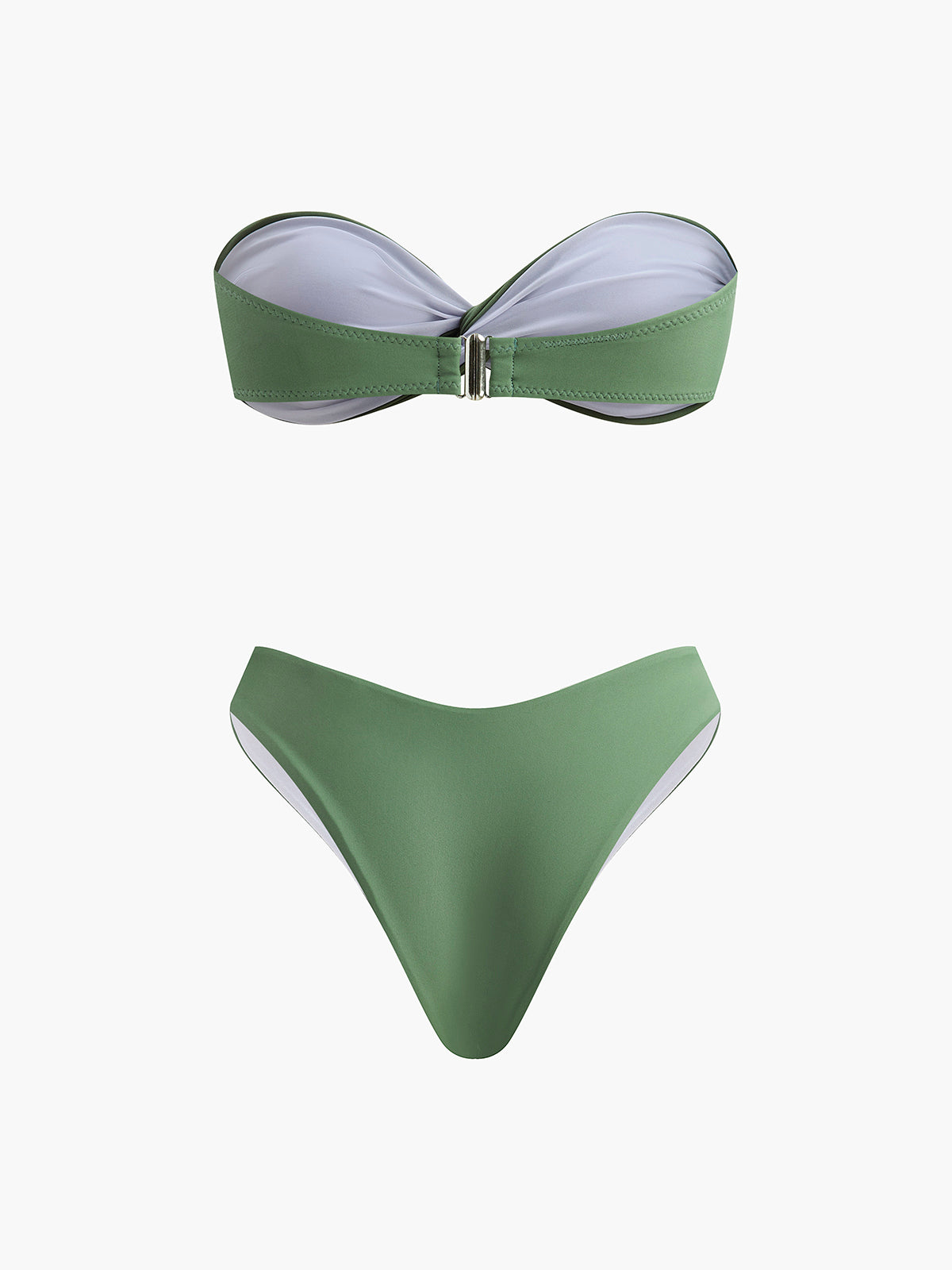 Twist Bandeau Bikini Takımı