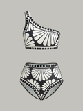 Asimetrik Tek Omuz Bikini Takımı