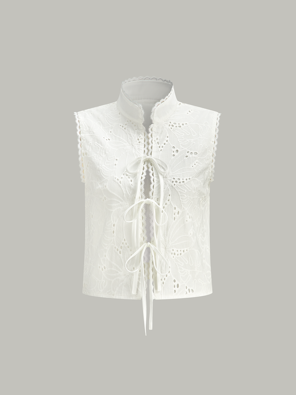 Kolsuz Gözlü Bağcıklı Kısa Üst