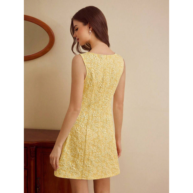 Çiçekli Kloş Elbise