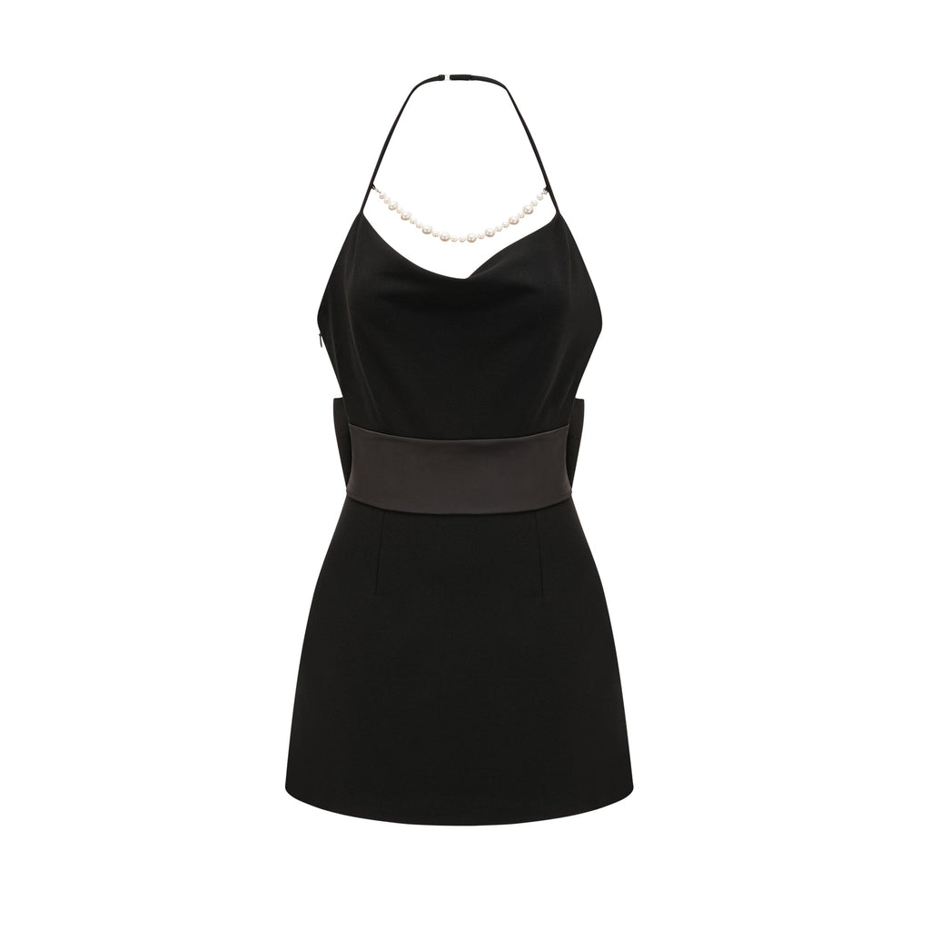 Filomena fiyonk mini elbise