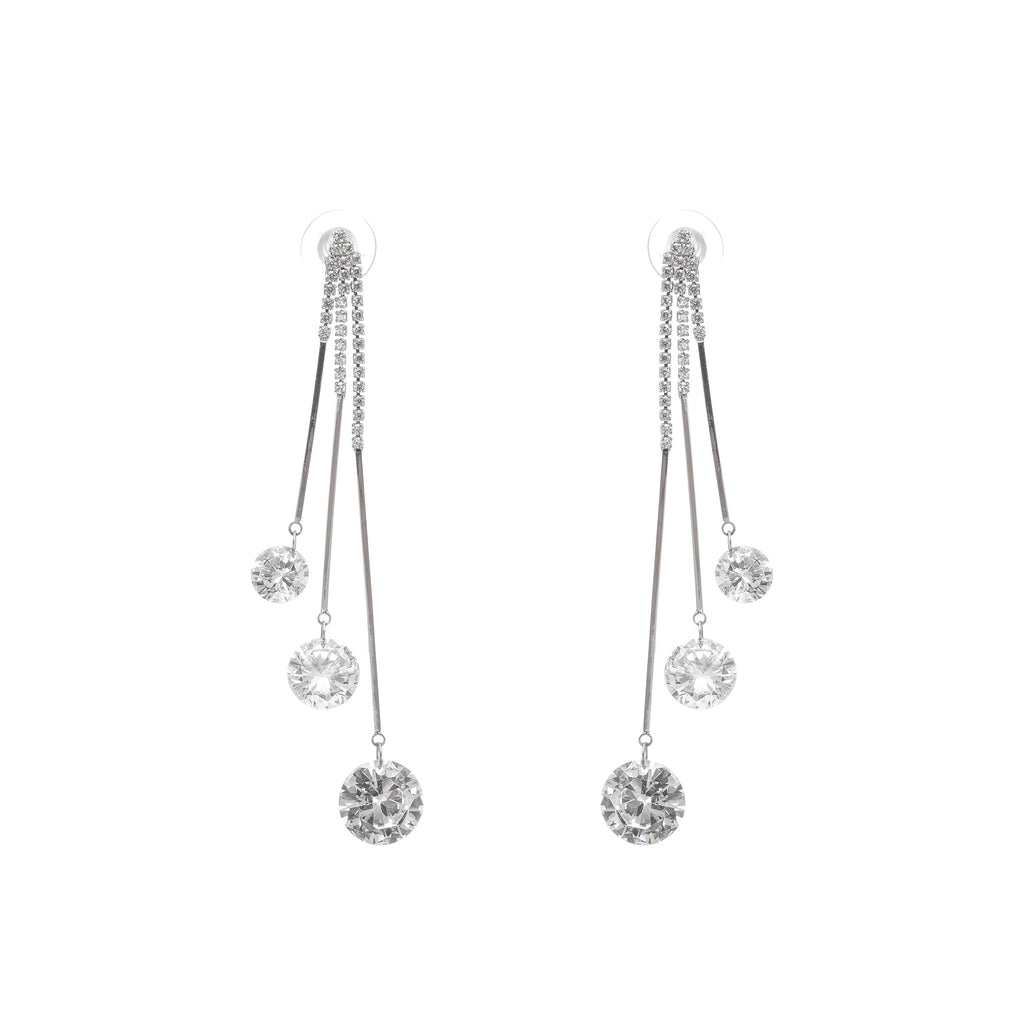 Solada Kristal Damla Küpe