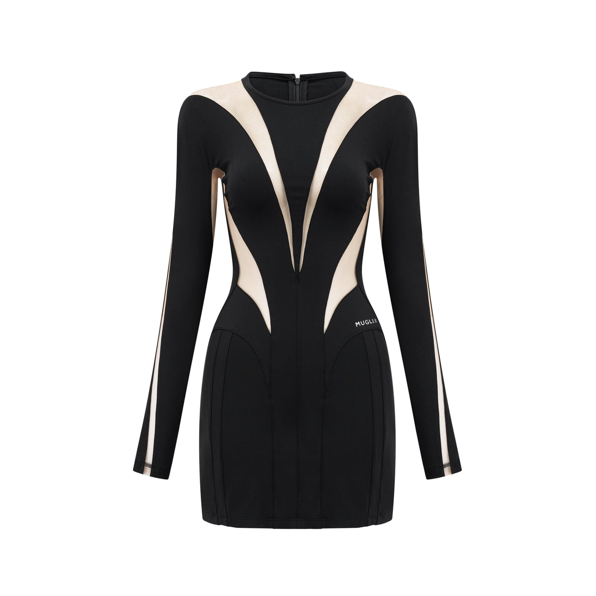 Suzette ıllusion mini elbise