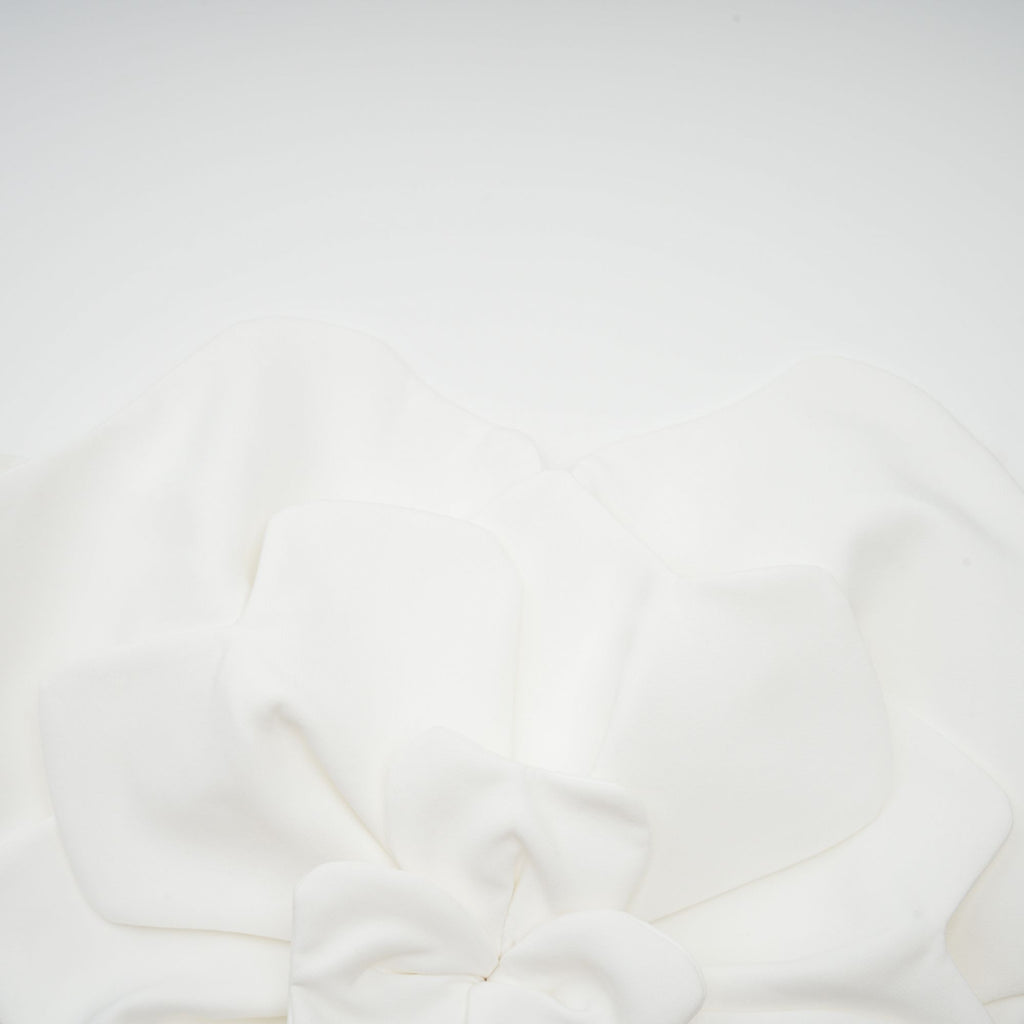 Pénélope Beyaz Çiçekli Düşük Omuzlu Üst