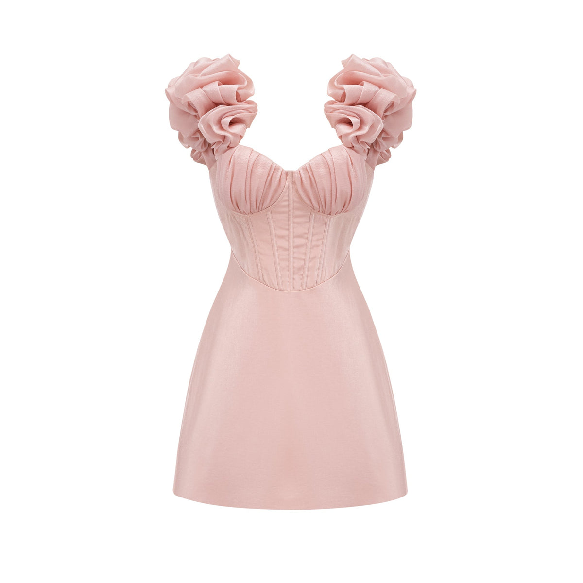 Rosalie korse mini elbise
