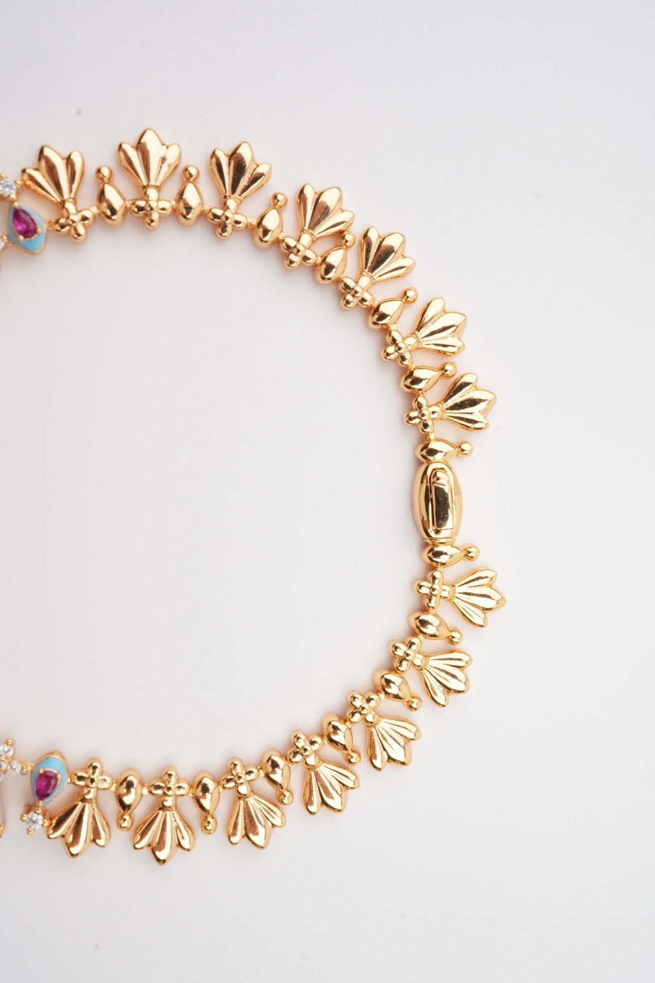 Harmoni Kırmızı Pırlanta Kolye