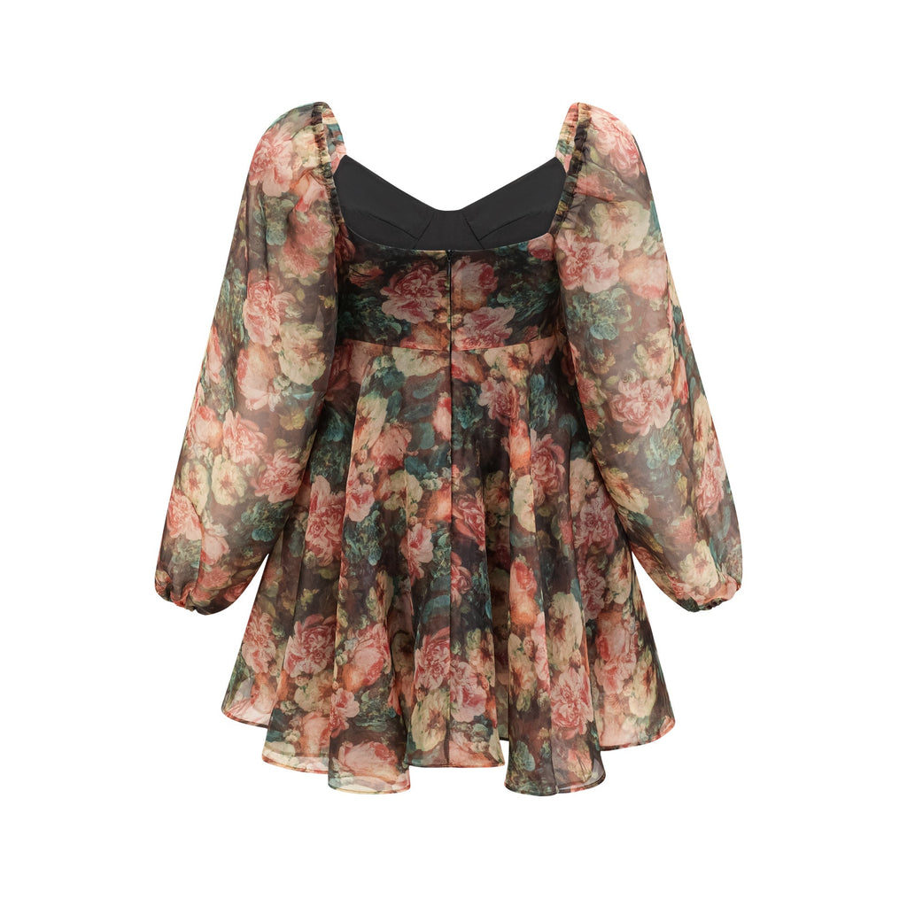 Pénélope kloş mini elbise