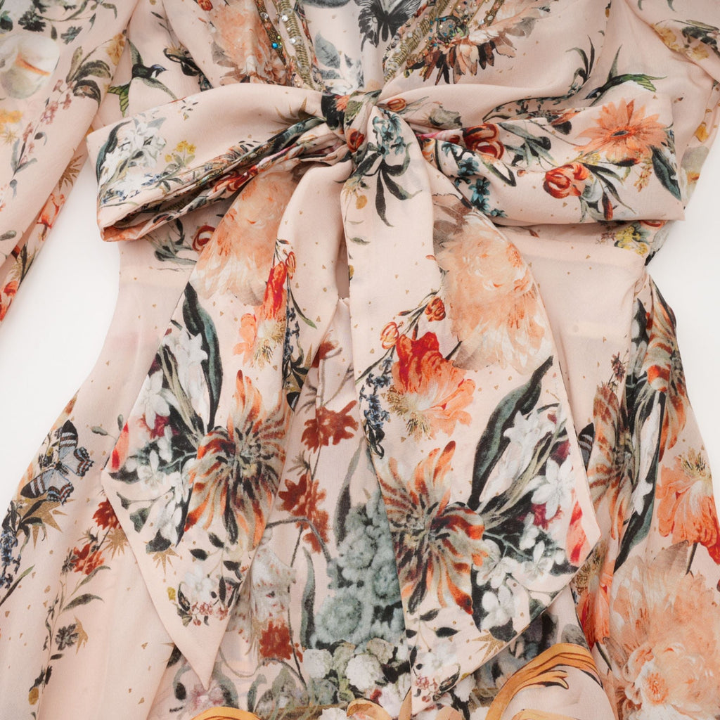 Emilia kravat mini elbise