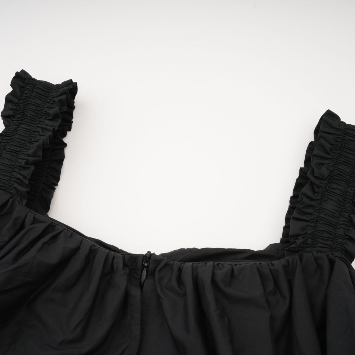 Renée pileli midi elbise