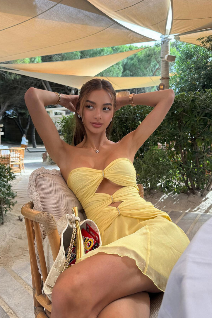 Elara Altın Yüzük Mini Elbise